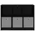 Kreveta s ladicama Crni hrast 102 x 32 x 73,5 cm