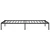 Metalni okvir za krevet crni 90 x 200 cm