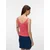 VERO MODA Top z naramnicami VMNEWLEX rdeča