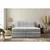 Esposa BOXSPRING POSTELJA 180 cm x 200 cm , tekstil svetlo siva