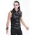 Moška srajca (telovnik) DEVIL FASHION - Black Gothic Punk - WT091