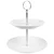 shumee Bel porcelanast pladenj, dvonadstropni, 21 cm