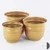 Set 3 metalne obloge za saksije 134645