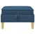 Vidaxl Pouf s shrambnim prostorom Modra Blago