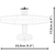 Cobi Cessna 172 Skyhawk-bela, 1:48, 160 KM