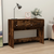 Konzolni stol boja hrasta 100x39x75 cm od konstruiranog drva