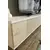 HANAH HOME TV polica Corsa 120 White Travertine