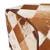 vidaXL klop 40 x 30 x 45 cm Pravo usnje Rjav patchwork