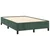 Vidaxl Box spring postelja z vzmetnico temno zelen 120x190 cm žamet