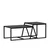 Wallity Klub sto Minimal 75x38x50cm Antracit