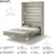 Postelja v omari Lenart - Bed Concept 01 - 140x200 cm - kashemir