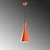 Opviq Luster Tom-3541, 45-134cm, O19 cm, Narandžasti