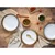 Creatable Set Posod Cascade Brown, 4-Delni
