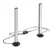 Stone lampe Paco 2/1 RGB/5W/IP20 crne