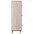 Highboard Bijelo 40 x 33 x 110 cm masivno drvo manga