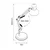 Stona lampa NEXA 1xE27/60W/230V bela