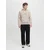 JACK & JONES Majica JJESOHO greige/črna