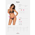 Sexy set 2-delni Diyosa crne boje - S/M