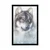 Plakat volk v zasneženi deželi - 20x30 silver