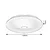Rabalux Plafonjera Galeti2, LED 24W, D40cm, Srebrne boje