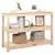 Konzolni stol 110 x 40 x 74 cm od masivne borovine