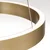 Orion- LED prigušiva luster na sajli KOLK LED/40W/230V 2700/3000/4000K prečnik 40 cm zlatna
