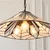 Endon 111922 - Luster na lancu Tiffany ASTORIA 3xE27/10W/230V prečnik 48 cm