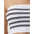 Happiness Istanbul Womens Black and White Strapless Knitted 2-Pack Bustier