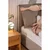 Sivorjava oblazinjena zakonska postelja s prostorom za shranjevanje z letvenim dnom 160x200 cm Thessa Pillow – Bonami Selection