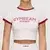 GymBeam Women‘s Varsity T-Shirt White