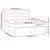 Vidaxl Box spring postelja z vzmetnico temno siva 160x200 cm žamet