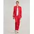 adidas Essentials 3-Stripes Track Suit Rdeča