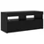 TV ormar 2 pcs Crni hrast 230 x 36,5 x 40 cm Konstruirano drvo