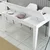 Hanah Home Trpezarijski sto Milan 519 145x75x88cm Beli