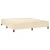 Den Box spring postelja z vzmetnico krem 180x200 cm blago