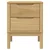 Vidaxl vidaXL FLORO Nočna omarica rjava, vosek 45x39x57 cm, masiven bor