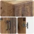 Set ormara 2 pcs Staro drvo Konstruirano drvo