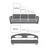 Ç-300705 - 3040 multicolor dekorativni set slika (3 komada)