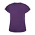 Zizzi Majica BASIC lila/off-bela