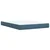 vidaXL vidaXL Box spring postelja z vzmetnico modra 140x190 cm žamet, (21309628)