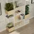 Hanah Home Polica 120x171x25,3cm Belo-Hrast
