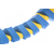 Swimming belt for kids 1300 blue/yellow
