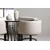 Venture Design Jedilna miza in stol komplet Stone in Simrishamn 120x60x75 cm črna bež
