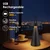 LED prigušiva spoljašnja punjiva dodirna stona lampa HALO LED/1,5W/3,7V 3000 mAh IP44 crna