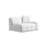Atelier del Sofa Trosed Pescara Lounge, 310x108x83cm, Beli