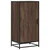 Stalak za cipele boja hrasta 48x38x97,5 cm konstruirano drvo