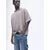 Pull&Bear Majica temno siva