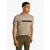 TOMMY HILFIGER Majica bež/mornarska/rdeča