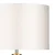 Där Lighting HIN4208 - Stona lampa HINTON 1xE27/60W/230V bela/sjajni hrom