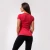 GymBeam Ženska majica Basic Vintage Red